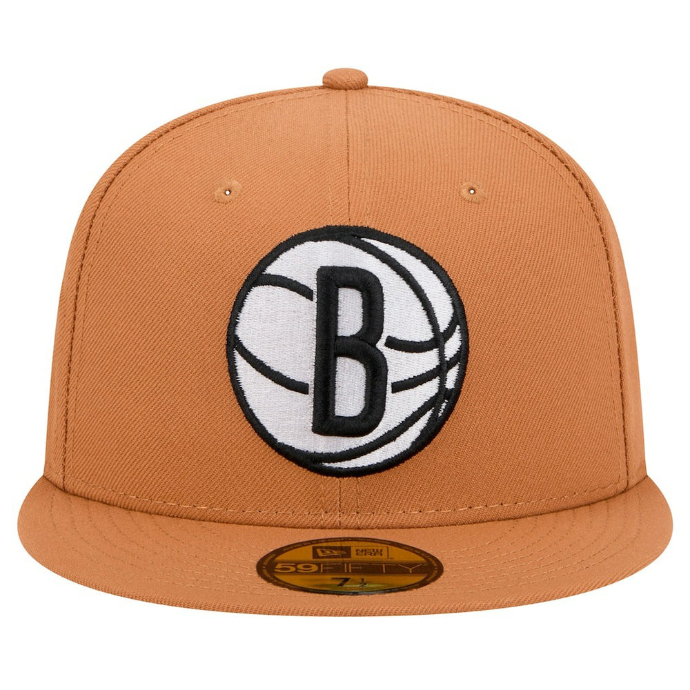 New Era  Brooklyn Nets Color Pack 59FIFTY Fitted Hat Tan