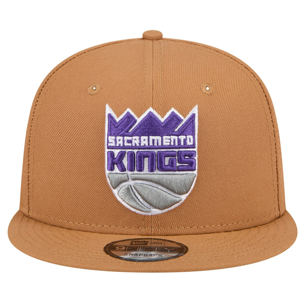 New Era  Sacramento Kings Color Pack 9FIFTY Snapback Hat Tan