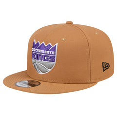 New Era  Sacramento Kings Color Pack 9FIFTY Snapback Hat Tan