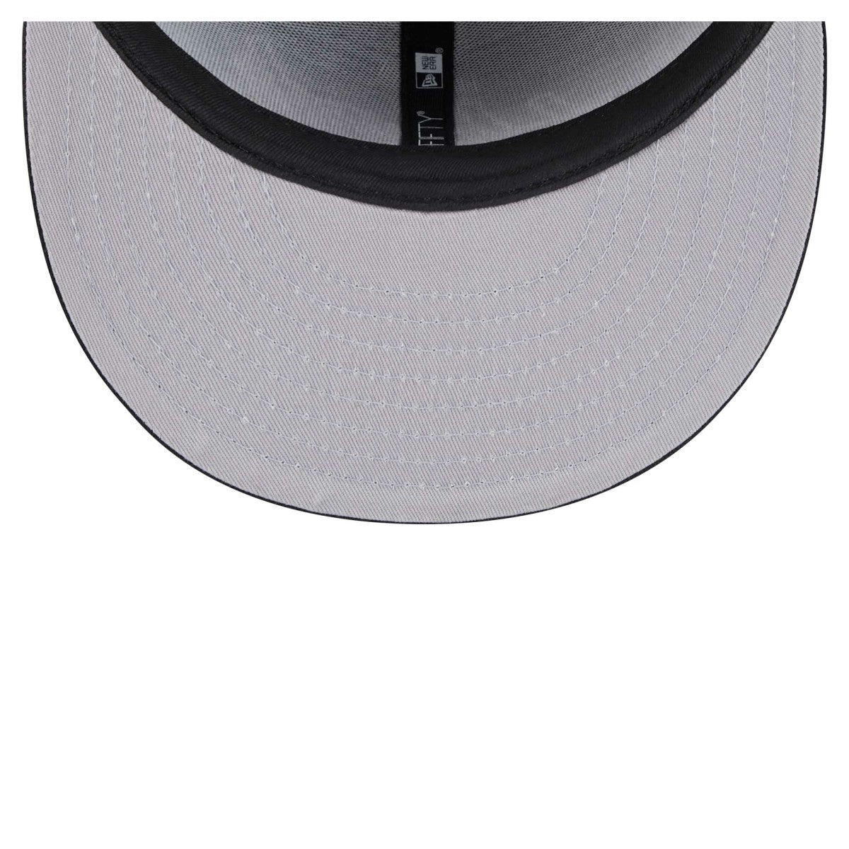 New Era Miami Heat Sport Night Script Sided 59FIFTY Fitted Hat Black