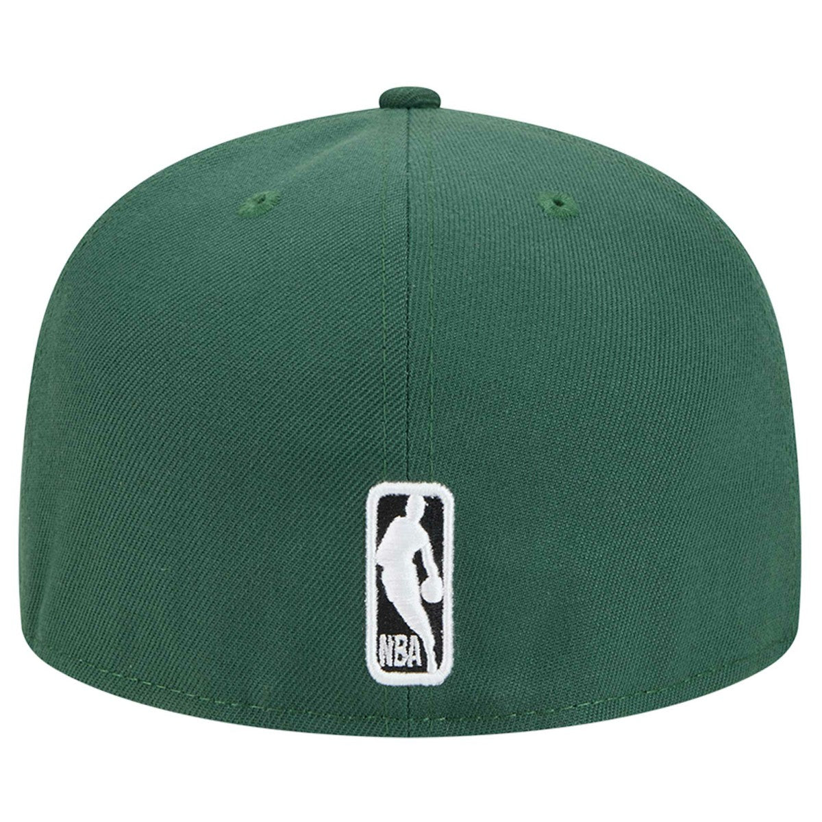 New Era Milwaukee Bucks Sport Night Script Sided 59FIFTY Fitted Hat Hunter Green