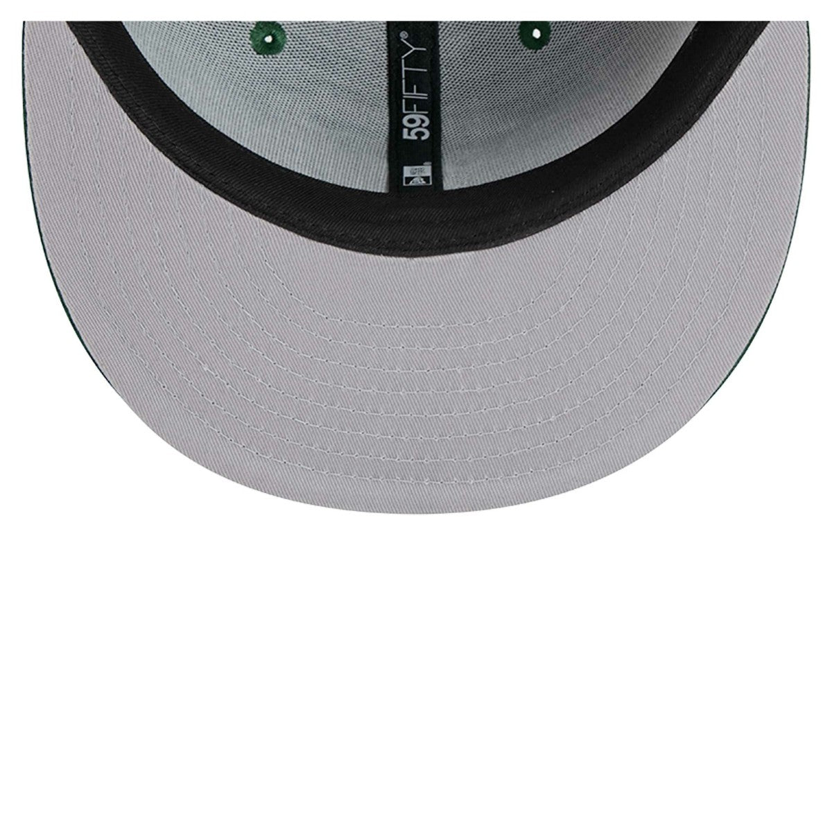 New Era Milwaukee Bucks Sport Night Script Sided 59FIFTY Fitted Hat Hunter Green
