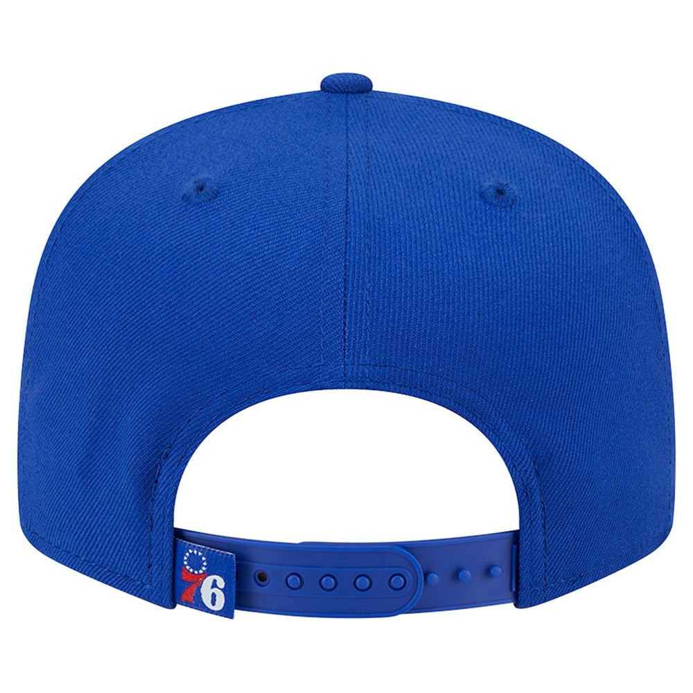 New Era Philadelphia 76ers Sport Night Team Shadow 9FIFTY Snapback Hat Royal
