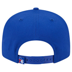 New Era Philadelphia 76ers Sport Night Team Shadow 9FIFTY Snapback Hat Royal