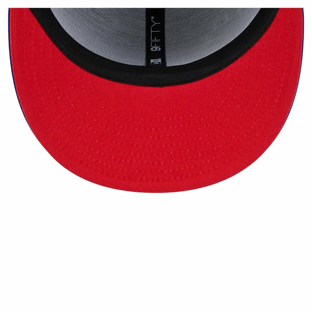 New Era Philadelphia 76ers Sport Night Team Shadow 9FIFTY Snapback Hat Royal