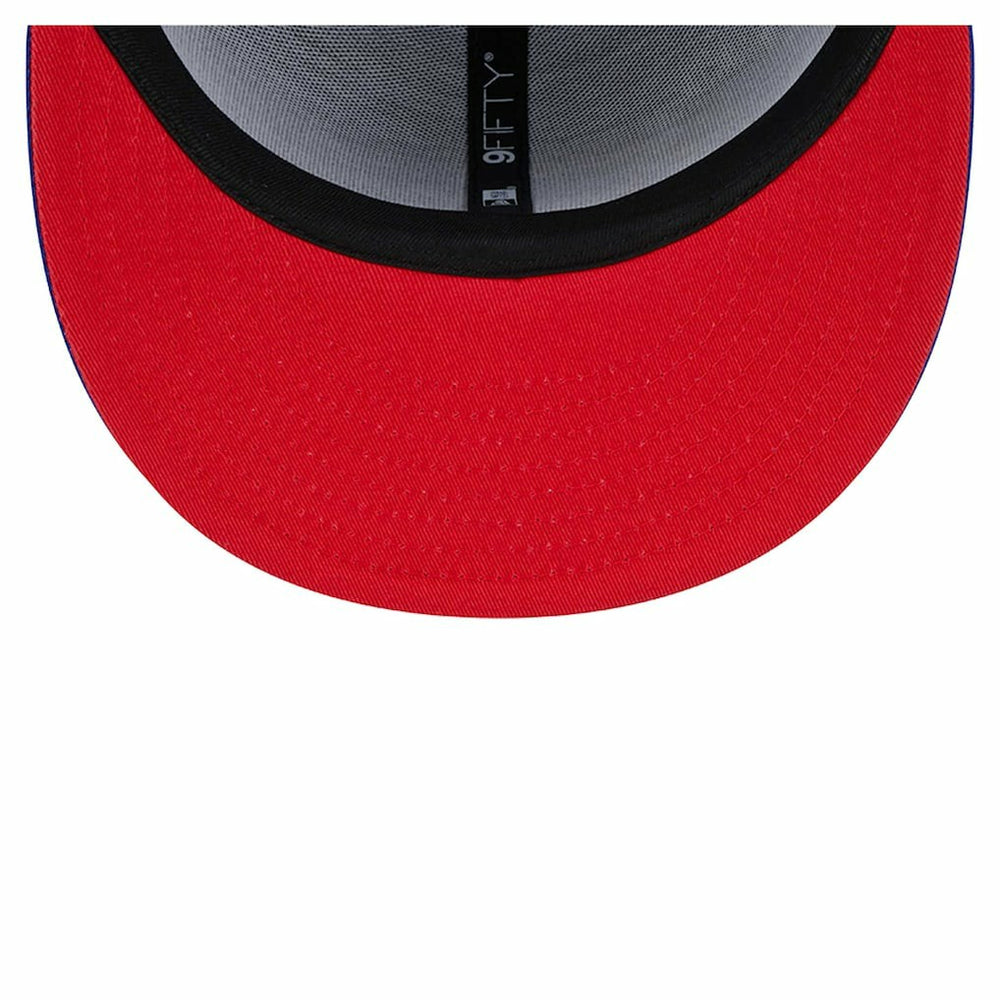 New Era Philadelphia 76ers Sport Night Team Shadow 9FIFTY Snapback Hat Royal