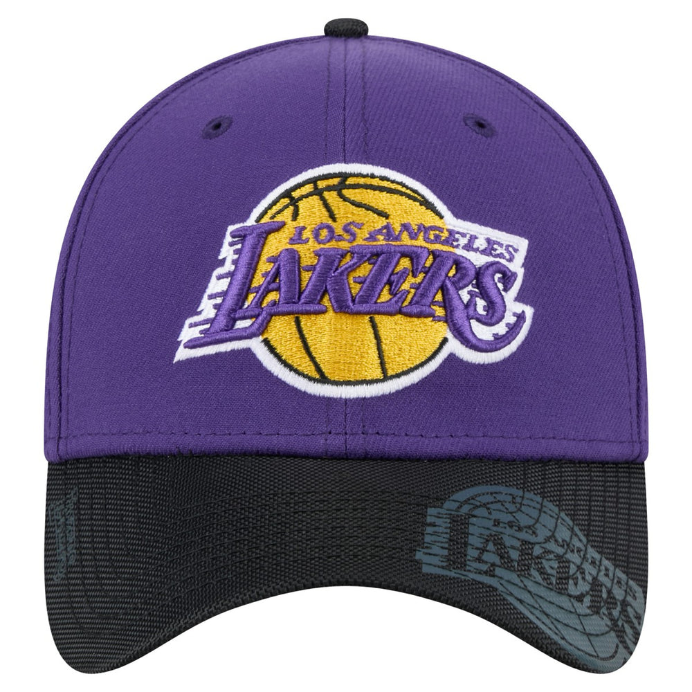New Era Los Angeles Lakers Sport Night 39THIRTY Flex Hat Purple