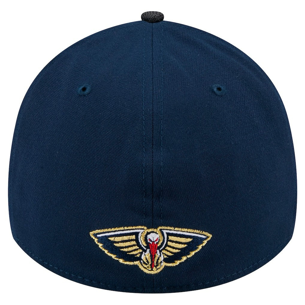 New Era New Orleans Pelicans Sport Night 39THIRTY Flex Hat Navy