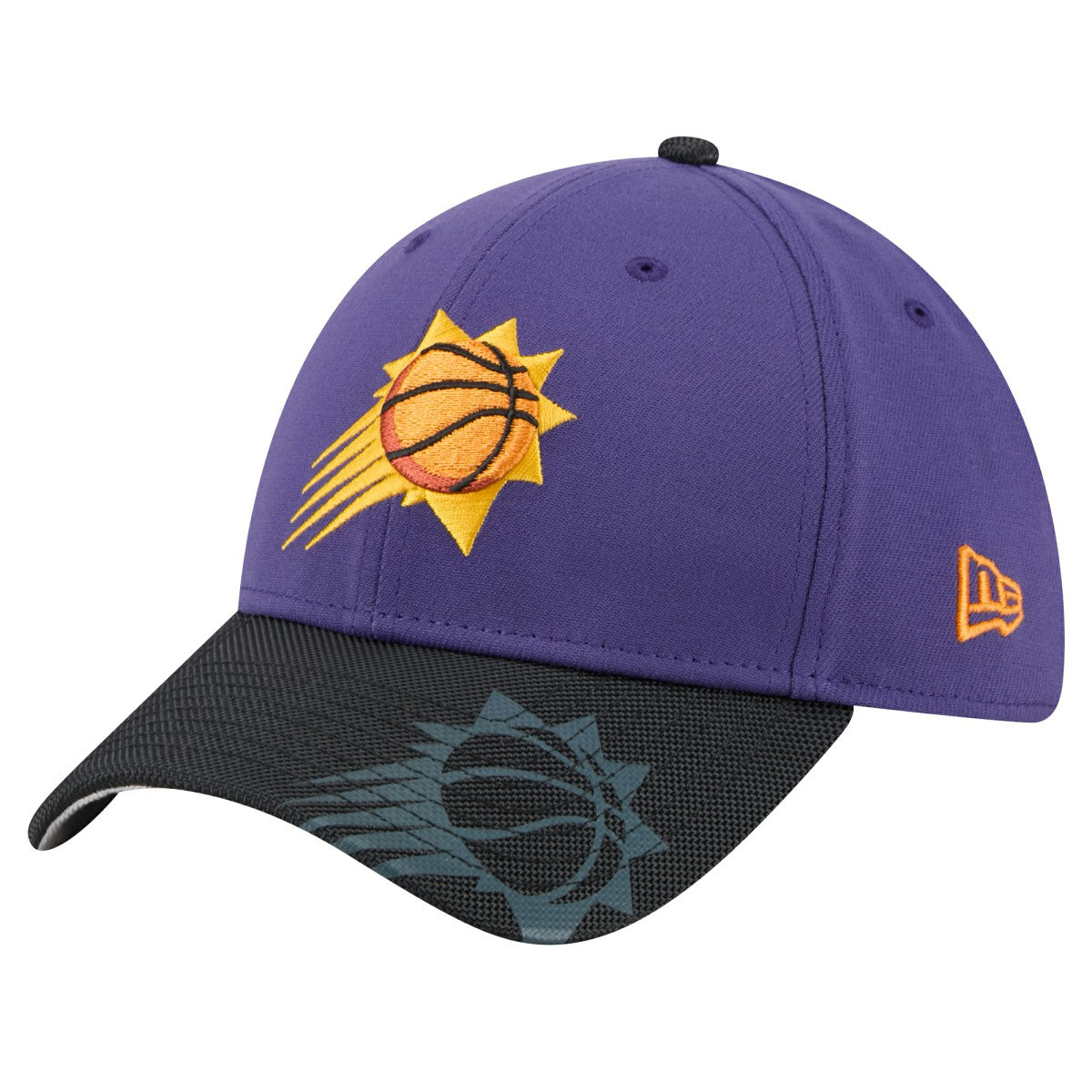 New Era Phoenix Suns Sport Night 39THIRTY Flex Hat Purple