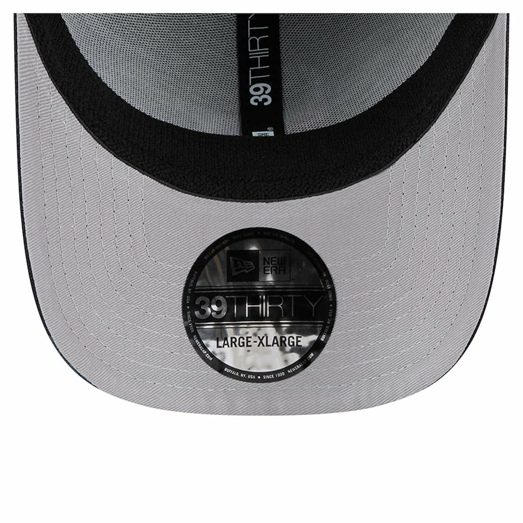 New Era Philadelphia 76ers Sport Night Visor Hit 39THIRTY Flex Hat Royal/Black