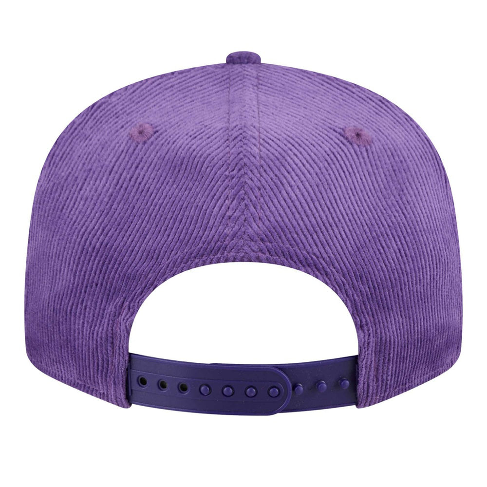 New Era Phoenix Suns Throwback Display Corduroy 9FIFTY Snapback Hat Purple