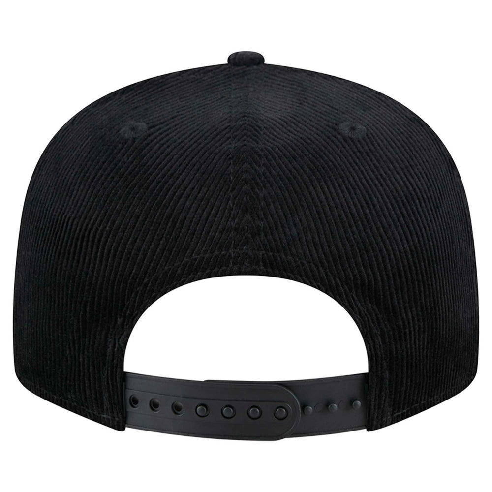 New Era Miami Heat Throwback Display Corduroy 9FIFTY Snapback Hat Black