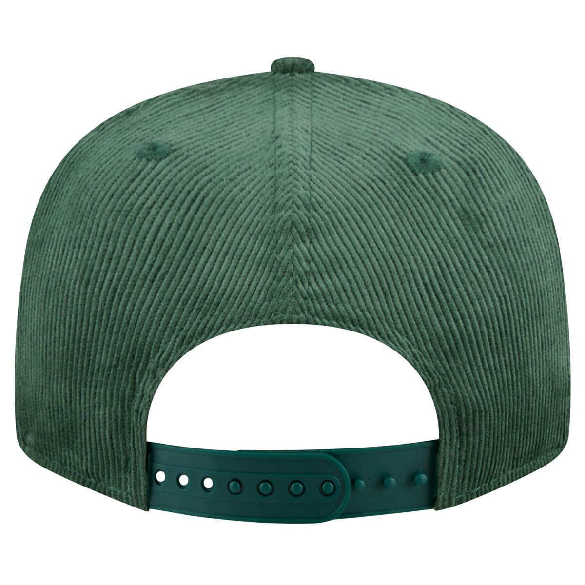 New Era Milwaukee Bucks Throwback Display Corduroy 9FIFTY Snapback Hat Hunter Green
