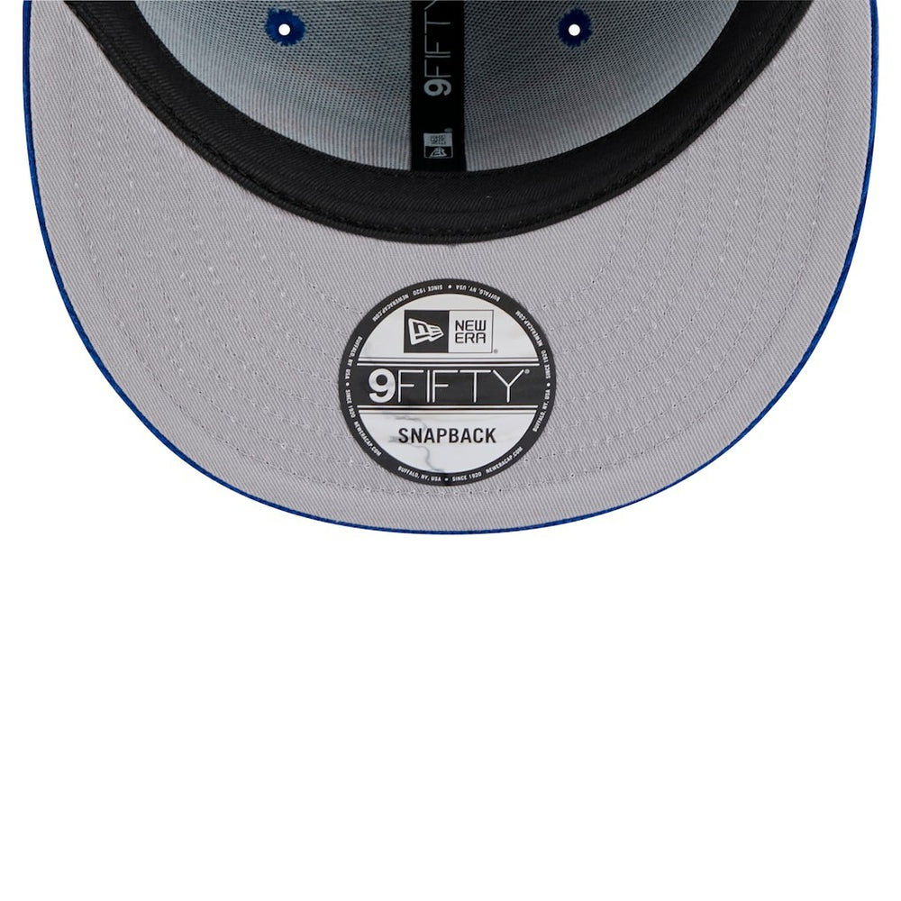 New Era Philadelphia 76ers Throwback Display Corduroy 9FIFTY Snapback Hat Royal