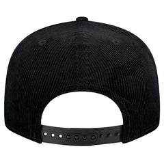 New Era Chicago Bulls Throwback Display Corduroy 9FIFTY Snapback Hat Black