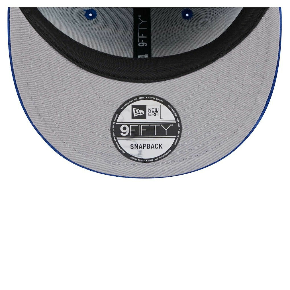 New Era Golden State Warriors Throwback Display Corduroy 9FIFTY Snapback Hat Royal