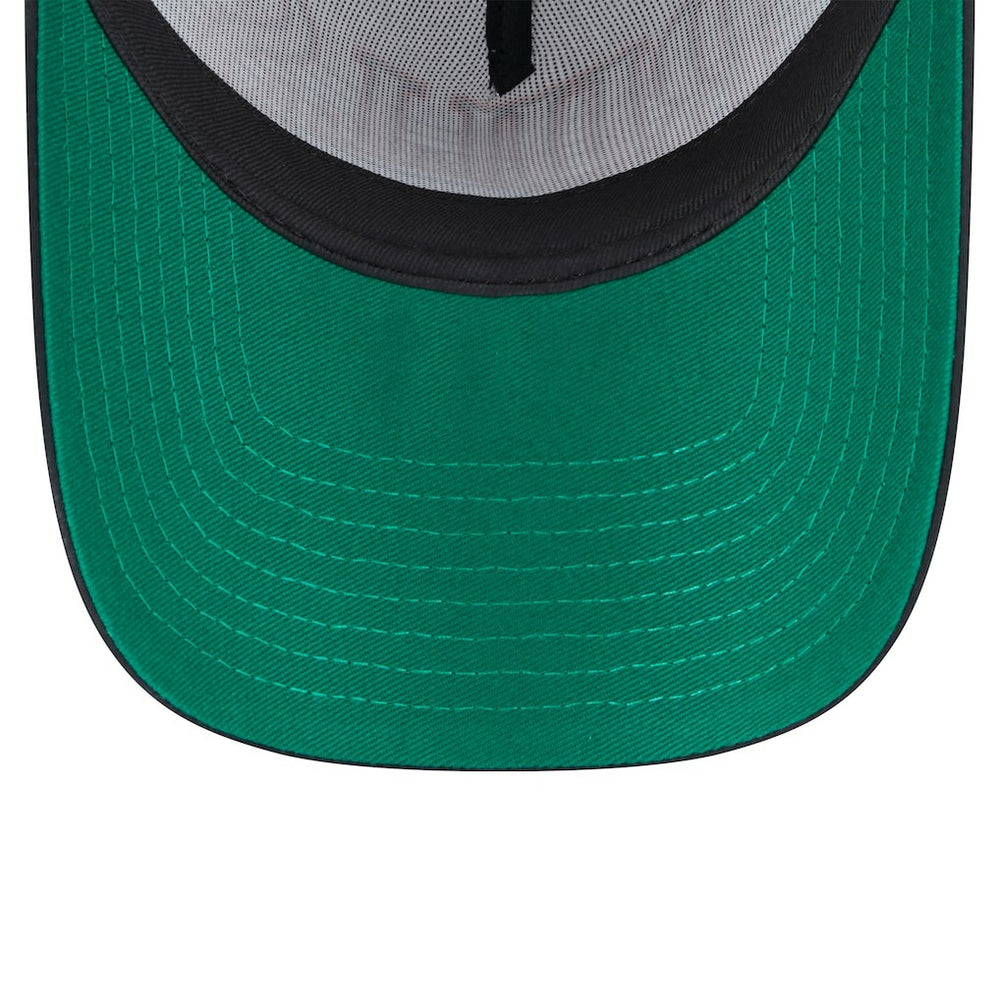 New Era  Chicago Bulls Black Throwback Gradient A-Frame 9FORTY Adjustable Hat