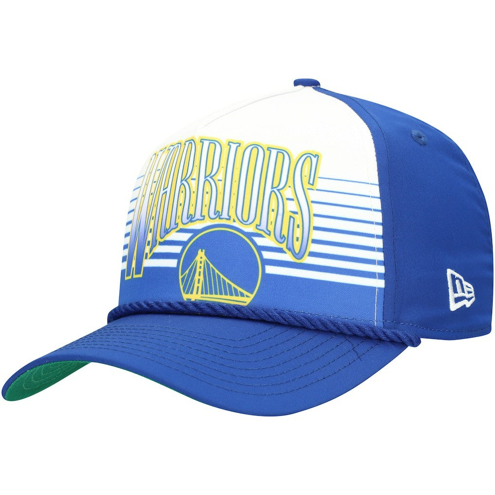 New Era  Golden State Warriors Royal Throwback Gradient A-Frame 9FORTY Adjustable Hat