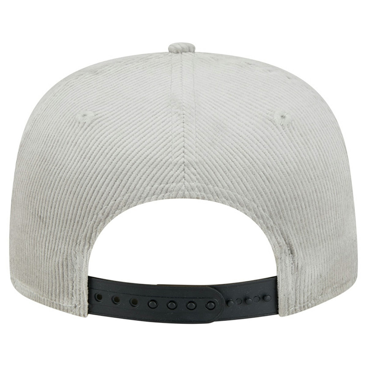New Era Miami Heat Throwback Corduroy Golfer Snapback Hat Gray