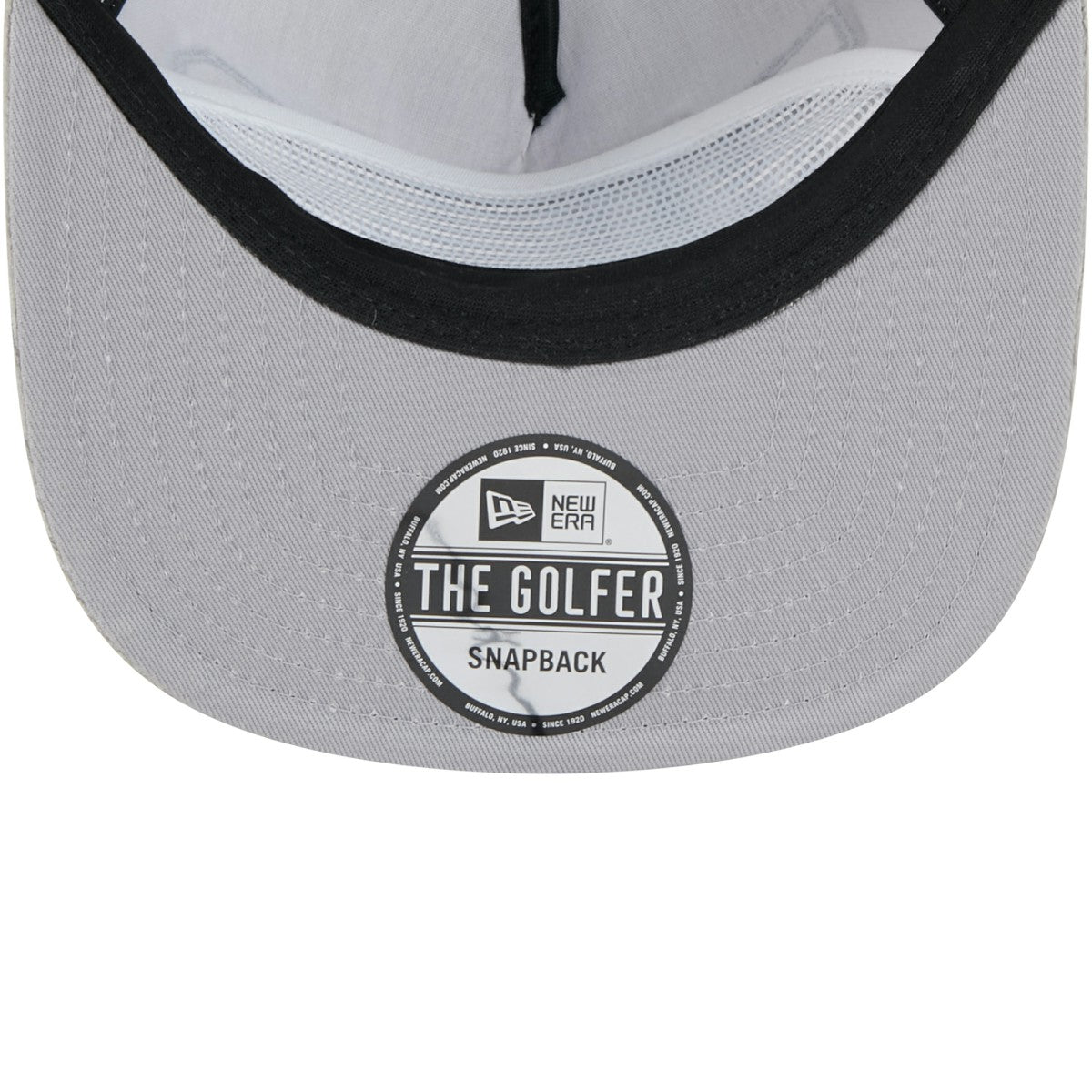 New Era Milwaukee Bucks Throwback Corduroy Golfer Snapback Hat Gray