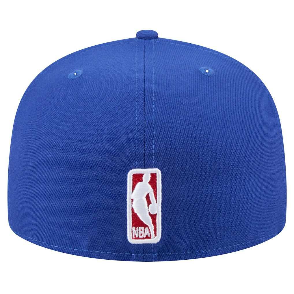 New Era Philadelphia 76ers Throwback Pennant 59FIFTY Fitted Hat Royal