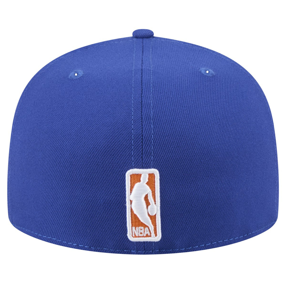 New Era New York Knicks Throwback Pennant 59FIFTY Fitted Hat Blue