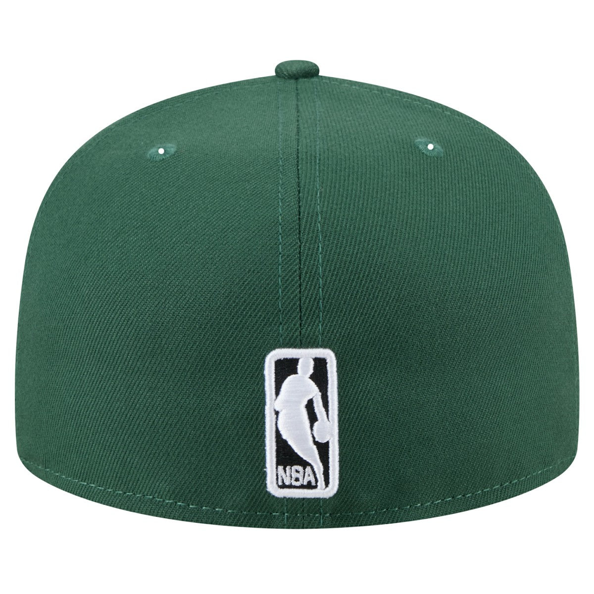New Era Milwaukee Bucks Throwback Pennant 59FIFTY Fitted Hat Hunter Green