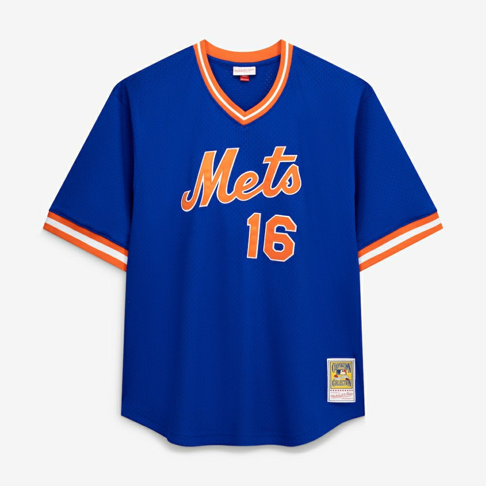 Dwight Gooden New York Mets Profile Big & Tall Cooperstown Collection Mesh Batting Practice Jersey Discount