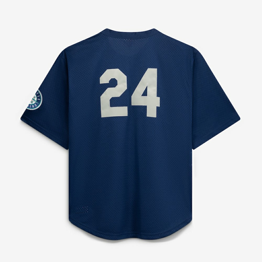 Seattle Mariners Mitchell & Ness Big & Tall Cooperstown Collection Mesh Batting Practice Jersey for sale