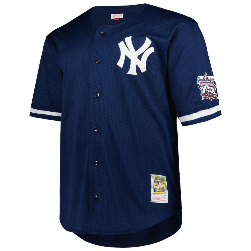 Derek Jeter New York Yankees Mitchell & Ness Big & Tall Cooperstown Mesh Batting Practice Jersey Discount