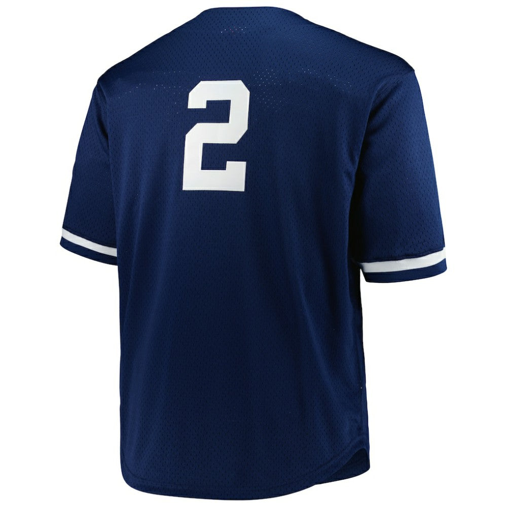 Derek Jeter New York Yankees Mitchell & Ness Big & Tall Cooperstown Mesh Batting Practice Jersey Discount
