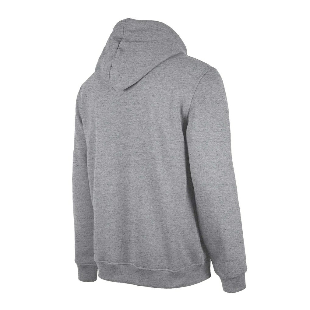 Miami Dolphins New Era Retro Pullover Hoodie - Heather Gray - NFL