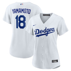 Yoshinobu Yamamoto Los Angeles Dodgers Nike Women's Home Replica Player Jersey Online