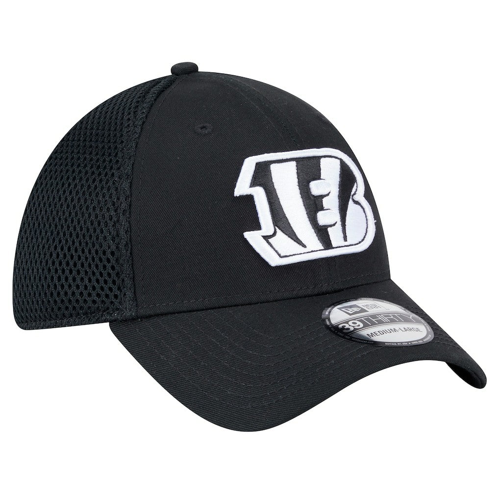 New Era Cincinnati Bengals Black Main Neo 39THIRTY Flex Hat - NFL