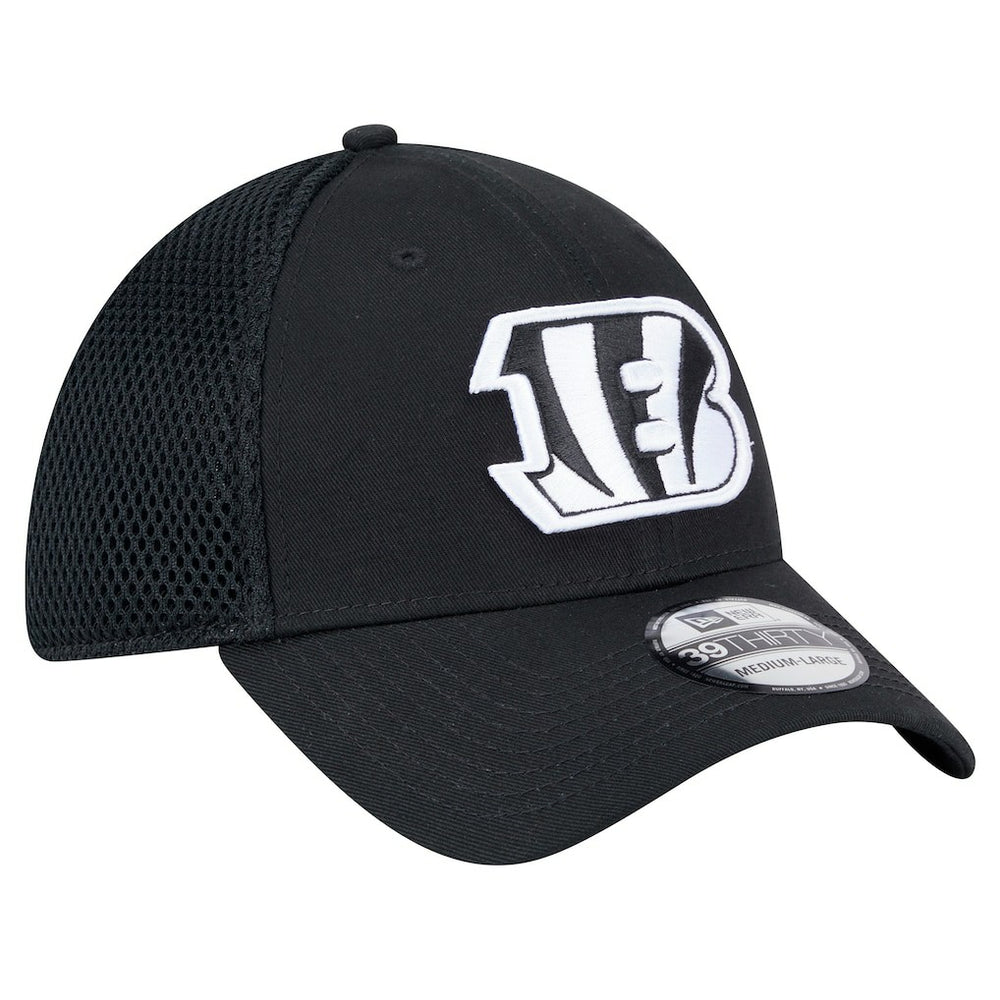 New Era Cincinnati Bengals Black Main Neo 39THIRTY Flex Hat - NFL