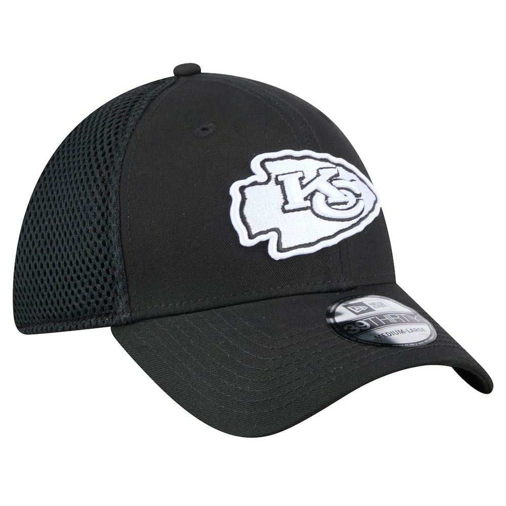 New Era Kansas City Chiefs Black Main Neo 39THIRTY Flex Hat - NFL