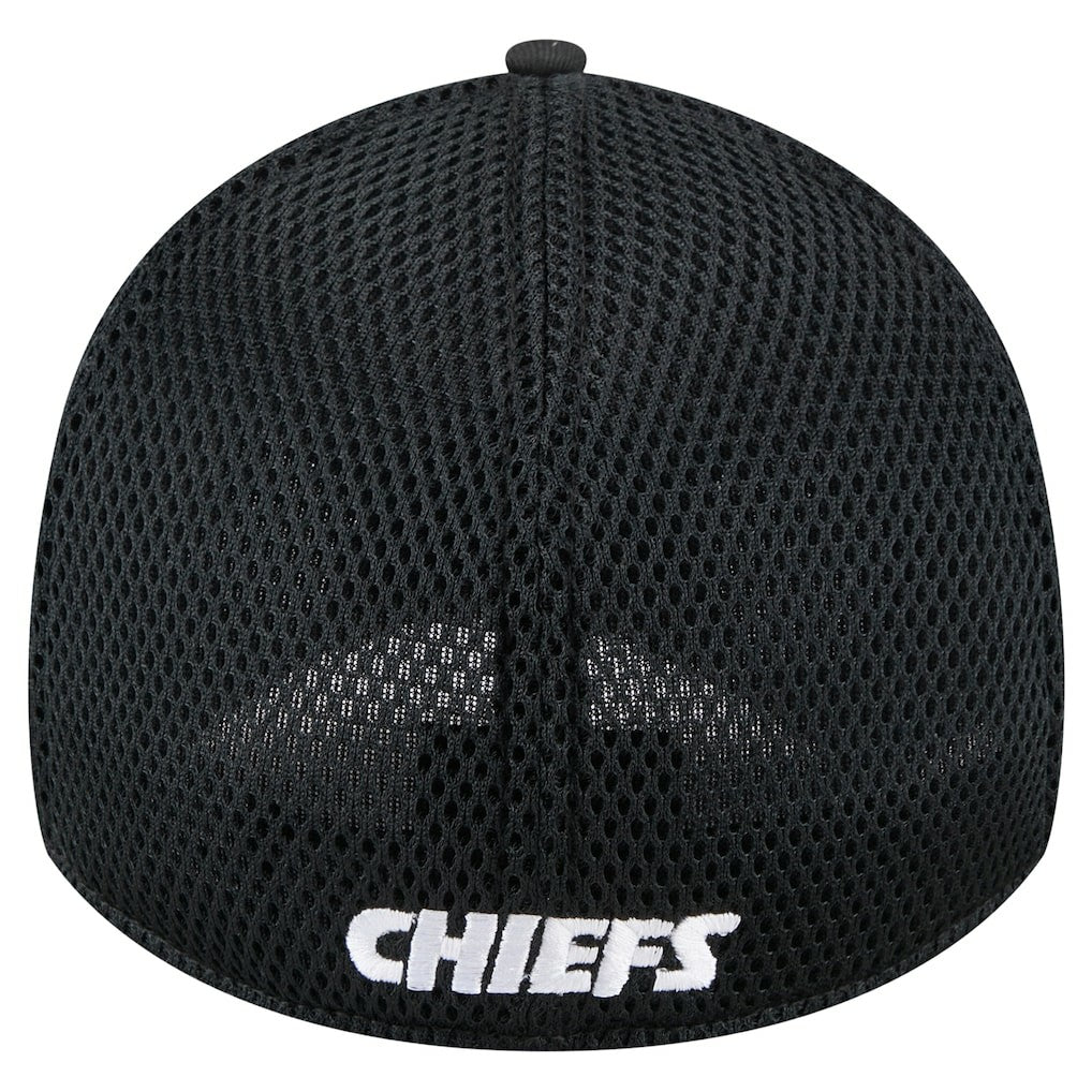 New Era Kansas City Chiefs Black Main Neo 39THIRTY Flex Hat - NFL