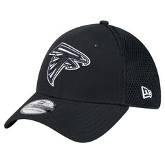 New Era Atlanta Falcons Black Main Neo 39THIRTY Flex Hat - NFL