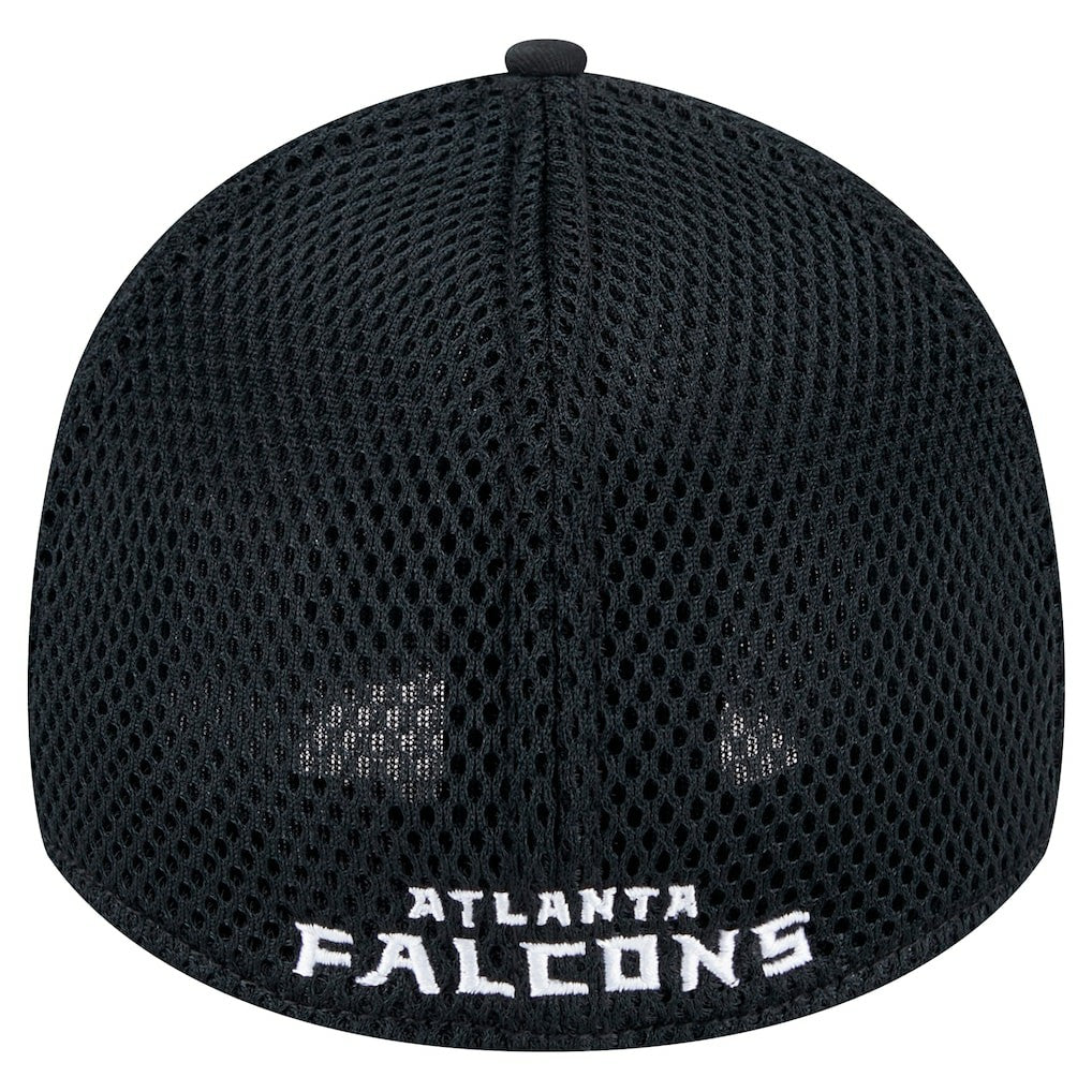 New Era Atlanta Falcons Black Main Neo 39THIRTY Flex Hat - NFL
