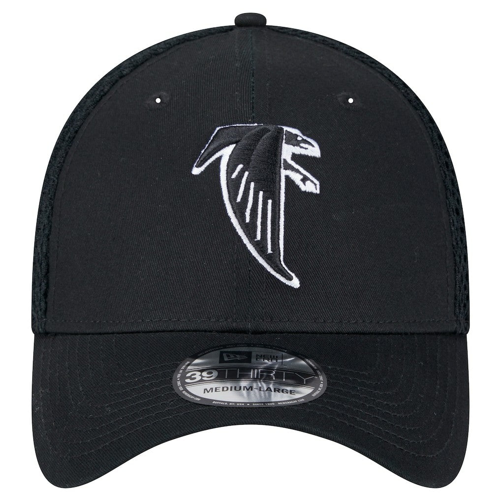Atlanta Falcons New Era Main Neo 39THIRTY Flex Hat - Black - NFL