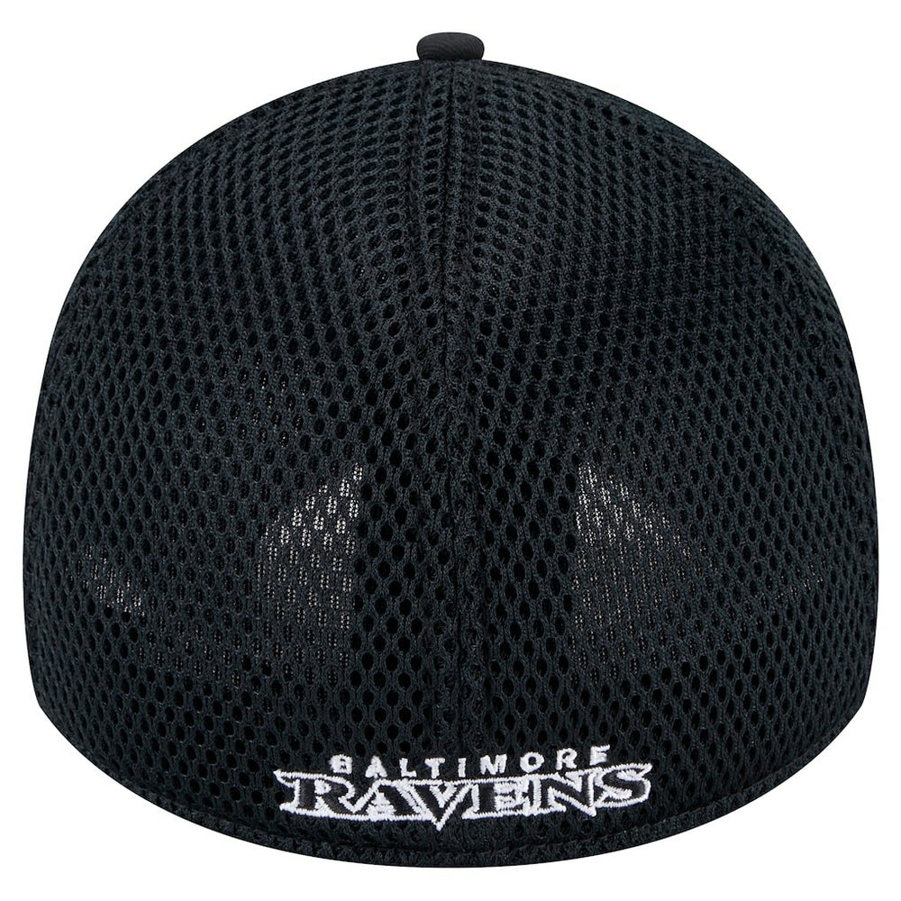 New Era Baltimore Ravens Black Main Neo 39THIRTY Flex Hat - NFL