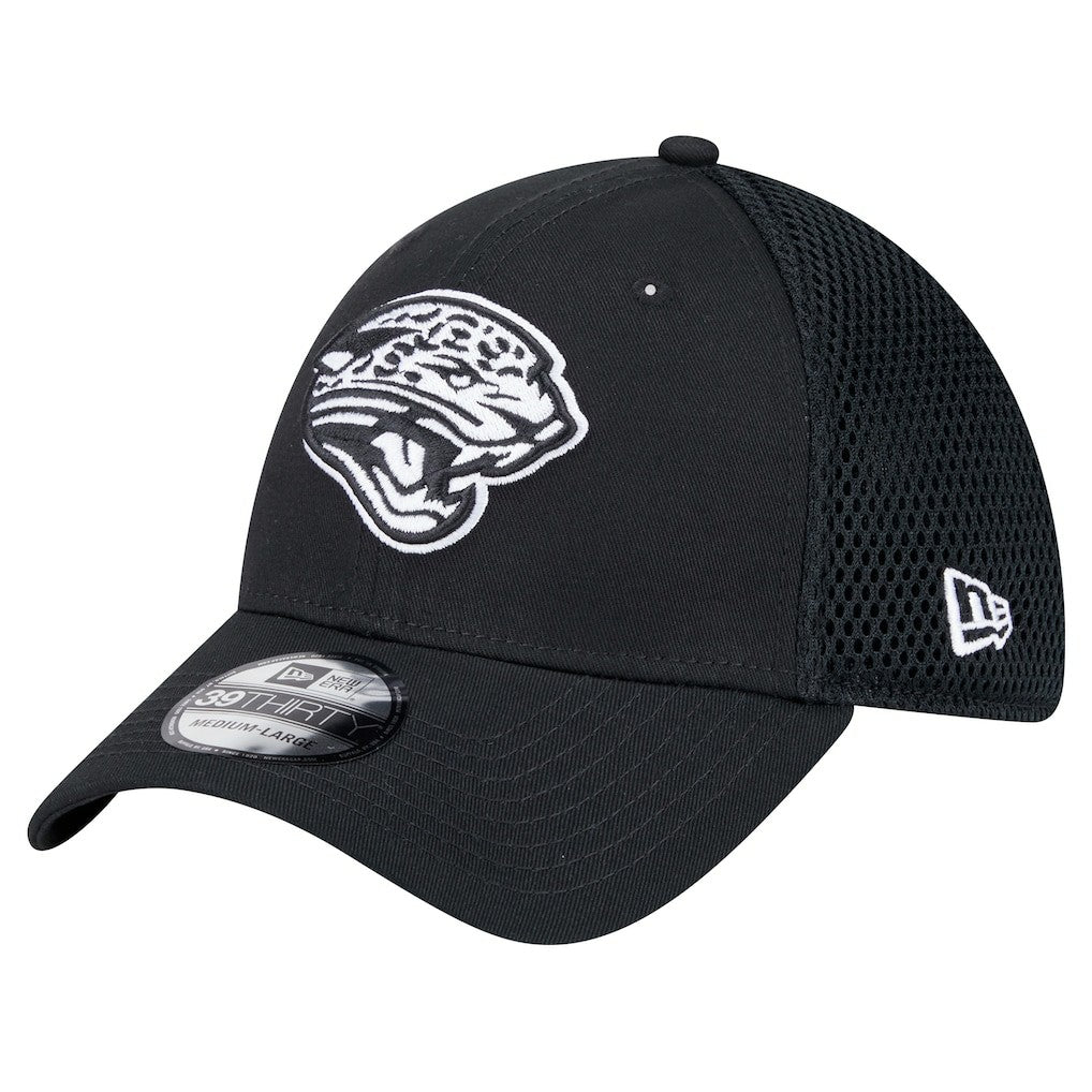 New Era Jacksonville Jaguars Black Main Neo 39THIRTY Flex Hat - NFL