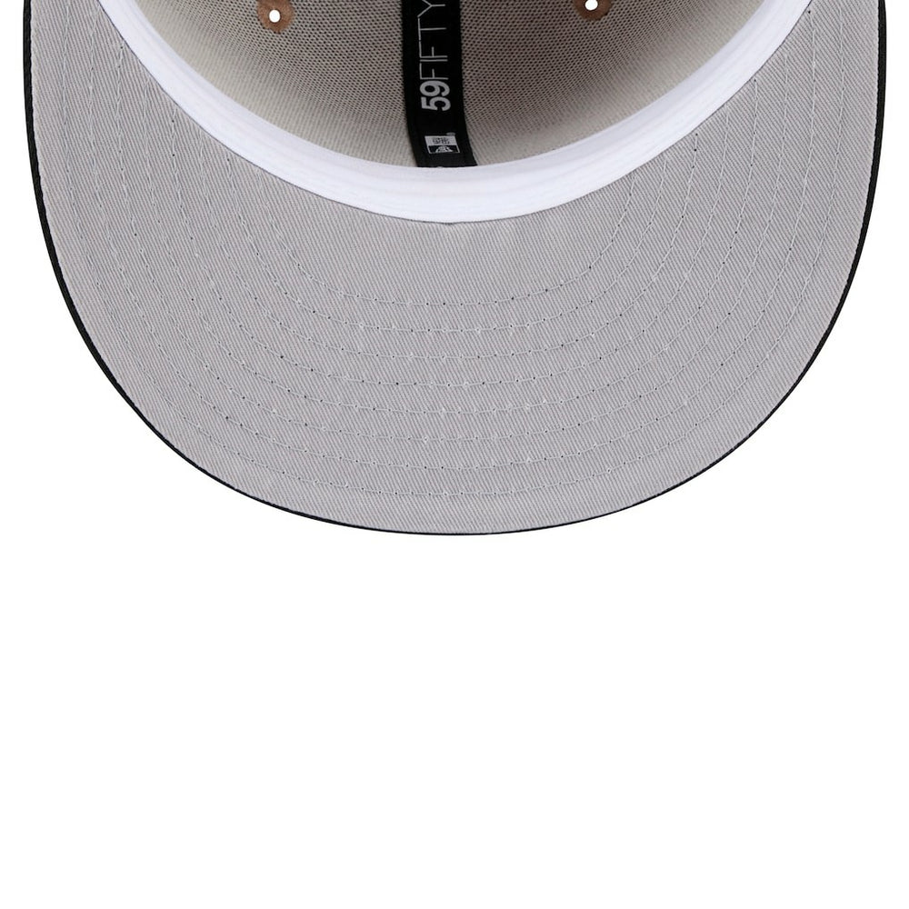 Cincinnati Bengals New Era Logo Main 59FIFTY Fitted Hat - Tan - NFL