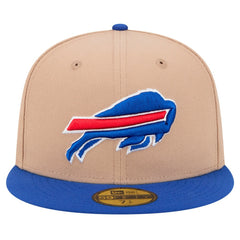 Buffalo Bills New Era Logo Main 59FIFTY Fitted Hat - Tan - NFL