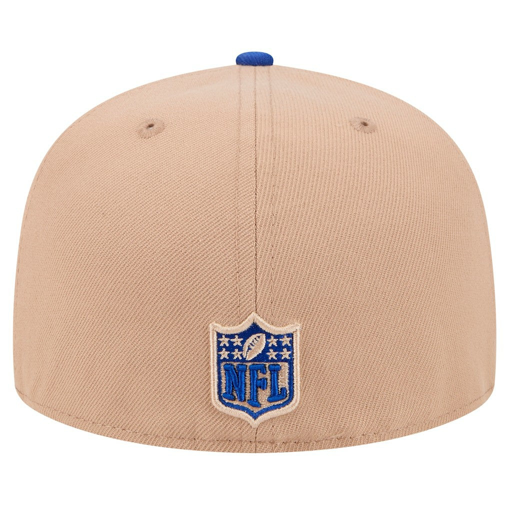 Buffalo Bills New Era Logo Main 59FIFTY Fitted Hat - Tan - NFL