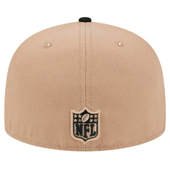New Orleans Saints New Era Logo Main 59FIFTY Fitted Hat - Tan - NFL