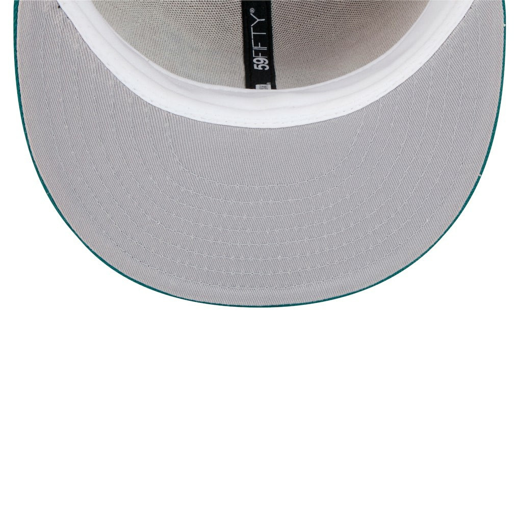 Philadelphia Eagles New Era Logo Main 59FIFTY Fitted Hat - Tan - NFL
