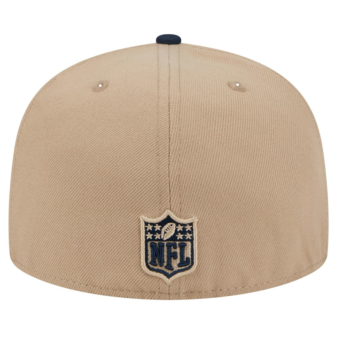 Tennessee Titans New Era Logo Main 59FIFTY Fitted Hat - Tan - NFL