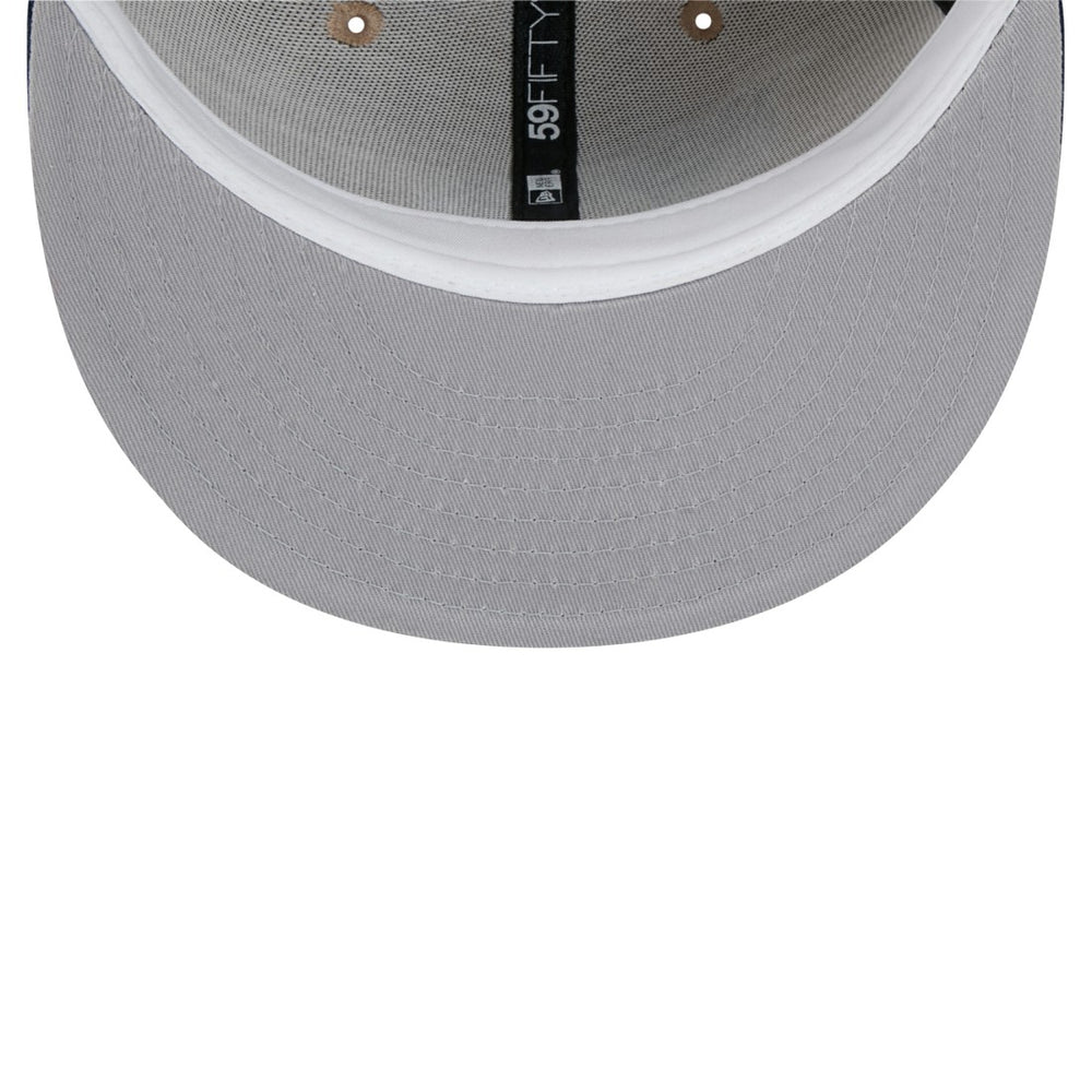 Tennessee Titans New Era Logo Main 59FIFTY Fitted Hat - Tan - NFL