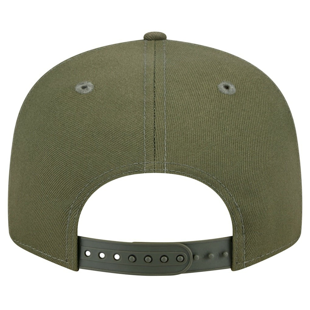 Miami Dolphins New Era Main 9FIFTY Snapback Hat - Olive - NFL